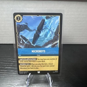 Microbots - Uncommon Non-Foil - Disney Lorcana TCG Azurite Sea #167/204 - Imagen 1 de 2