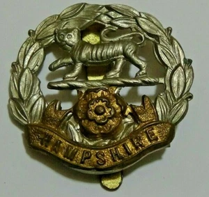 Insignia de sombrero - Hampshire - Militar - Tanga corta - Imagen 1 de 5