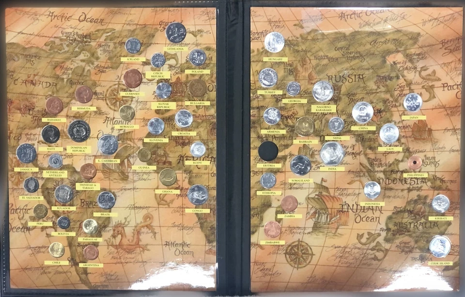 World Coins Commemorative Gallery World Coins Album collectible coins  - Image 1 of 4