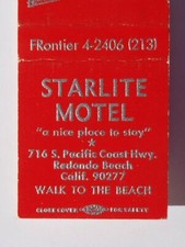 1950s Starlite Motel 716 S. Pacific Coast Hwy. Redondo Beach CA Los Angeles Co