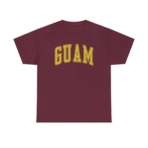 Guam Camicia Regali Tshirt Maglietta Girocollo Manica Corta - Foto 1 di 5