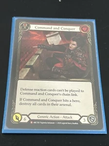 Command and Conquer X1 NM Arcane Rising FAB - Picture 1 of 2