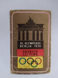 FIGURINA OLYMPIA 1896-1972 STEMMA XI OLIMPIADE BERLIN 1936 n 5 DA RECUPERO - Imagen 1 de 2
