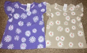 NEW With Tags Baby Gap Girl's (2) Flutter T-Shirts/Tops Size 4T4Yrs - Picture 1 of 3