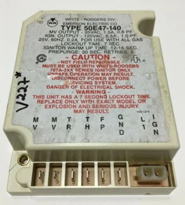 White Rodgers 50E47-140 Ignition Control Circuit Board Module used #V227* - Picture 1 of 4