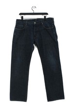 Paul Smith Men's Jeans W 37 in; L 32 in Blue 100% Cotton Straight