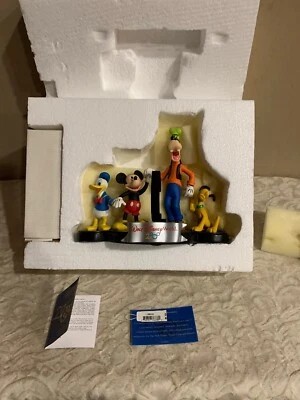 Walt Disney World 2000  Mickey & Donald , Pluto, Goofy Limited Edition Of 5000 - Image 1 of 4