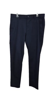 Banana Republic Pants Mens 35x33 Navy Blue BR Sport Tapered Leg NWOT - Picture 1 of 7