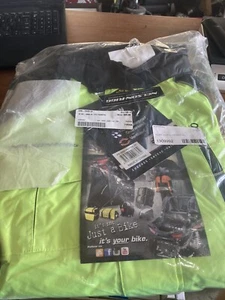 Nelson-Rigg AS-3000 Aston Rain Suit (3X-Large, Hi-Vis Green) New In Bag w/ Tags - Picture 1 of 8