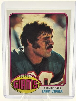 1976 Topps - #437 Larry Csonka - New York Giants - Image 1 of 2