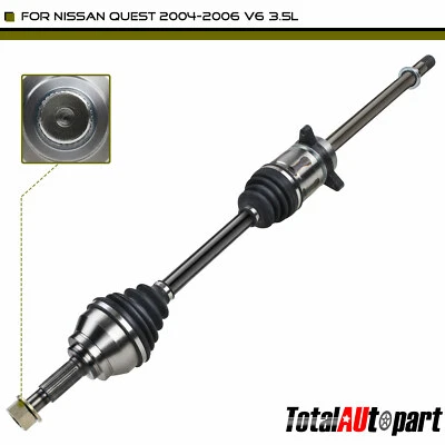 Conjunto de eje CV para Nissan Quest 2004-2006 4 velocidades automático delantero derecho Foto 1 de 4