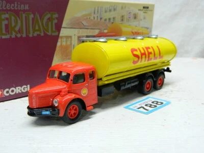 Corgi 1:50 Berliet GLR8 6 Wheel Tanker Lorry Shell Box 73201 - Image 1 of 4