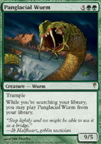 Light Play x 1 Panglacial Wurm - Foil Coldsnap - Image 1 of 1