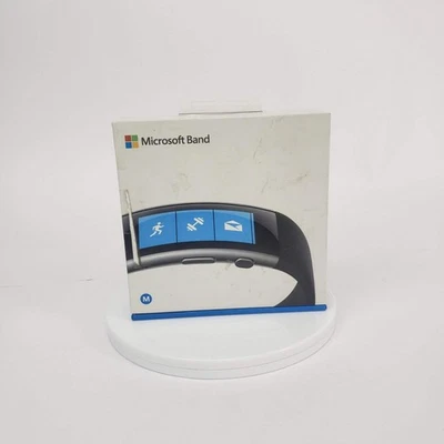 New Microsoft Band 2 Black Fitness Smart Watch MU5-00002 For iOS & Android 1789 - Image 1 of 4