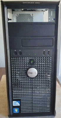 Dell OptiPlex 380 "Mini Tower" Desktop PC (No HDD Nor Optical Drive) - Image 1 of 4
