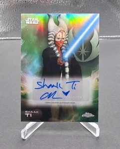 2025 Topps Chrome Star Wars Orli Shoshan as Shaak Ti Refractor Auto Card #A-OS - Picture 1 of 2
