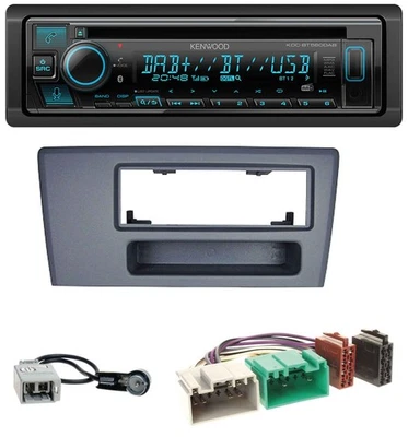 Kenwood Bluetooth DAB CD MP3 USB Autoradio für Volvo S60 S70 C70 V70 00-03 dunke - Bild 1 von 4