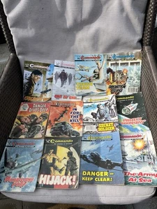 Commando War Stories in Pictures Job Lot Of Twelve All In Good Condition - Bild 1 von 5