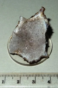 Quartz Geode- Agate Creek, Qld, Australia Mineral specimen 30x25mm 8g #4592 - Picture 1 of 2