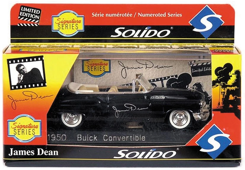 SOLIDO BUICK CABRIO 1950 SIGNATURE SERIES JAMES DEAN MODELLINO 1:43 - Immagine 1 di 1