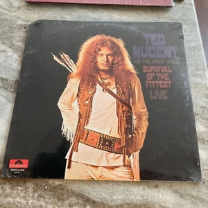 TED NUGENT & THE AMBOY DUKES LP SURVIVAL OF THE FITTEST 1971  Polydor ‎SEALED - Picture 1 of 2
