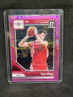 2024-25 Panini Donruss Optic Yao Ming Pink Prizm Disco /25 Rockets #226 - Image 1 of 2