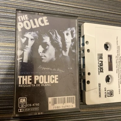 The Police Reggatta De Blanc Cassette Tape 1979 A&M US PRESS RARE! CS-4792 Sting - Image 1 of 4