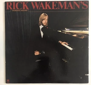 Rick Wakeman (YES) 1977 “Criminal Record” 12” 33rpm Vinyl LP SP 4660 🇺🇸 - Picture 1 of 12