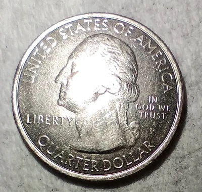 2014 P Great Smoky Mountains Grease Struck Error Quarter - Image 1 of 4