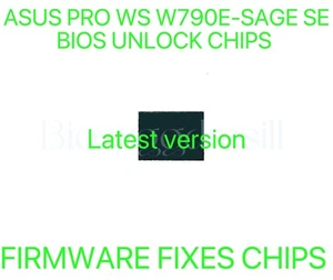 ASUS PRO WS W790E-SAGE SE, ADMIN NO PASSWORD FIRMWARE BIOS CHIP (Latest version) - Afbeelding 1 van 1