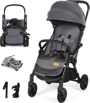 Birtech Lightweight Foldable Travel Baby Stroller Pushchair Pram 0-4Y 22kg UK - Image 1 of 4