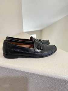 Allen Edmonds Neapel schwarz Leder Quaste Halbschuhe elegante Schuhe Herren Größe 12 - Bild 1 von 15