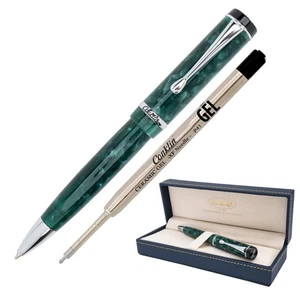Pluma de gel Duragraph verde bosque | Pluma de gel de lujo con tinta recargable | Suave... - Imagen 1 de 7