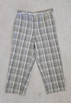 Vintage Women's Plaid Cherokee Cropped Pants - Image 1 of 4