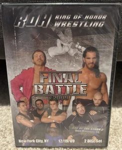 ROH Final Battle 2009 DVD Ring of Honor WWE AEW BRAND NEW SEALED Seth Rollins! - Picture 1 of 2