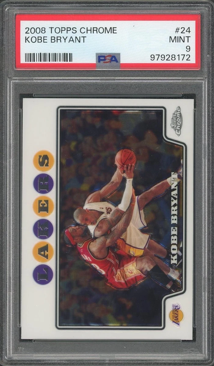 Topps Kobe Bryant Basketball 2008-09 Season Sports Trading Cards