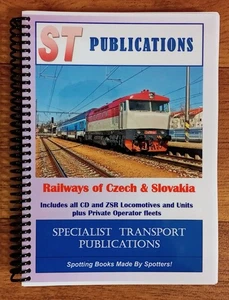 Eisenbahnen Tschechiens & Slowakei (6. Auflage), ST-Veröffentlichungen, spiralgebundenes Softback - Bild 1 von 1