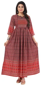 Top etnici Kurtis indiani premium - tuniche eleganti per casual, festa Ryon RP25 - Foto 1 di 5