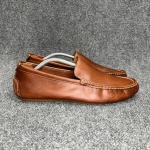 Cole Haan Somerset Venetian Driver Mens Size 10.5W Brown Leather Slip On Loafers - Picture 1 of 11