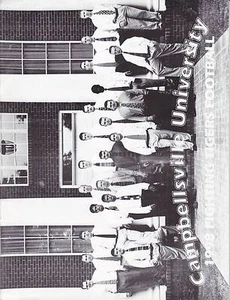 1998 CAMPBELLSVILLE UNIVERSITY FIGHTING TIGERS NCAA FOOTBALL MEDIA GUIDE - Picture 1 of 1