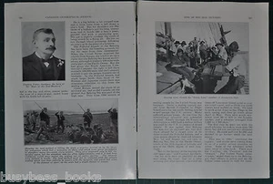 1932 Canadian magazine article, SEAL HUNTING, North Pacific, old-time account - Picture 1 of 5