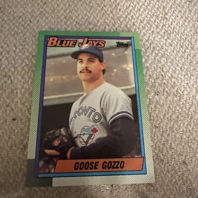 1990 Topps #274 Goose Gozzo Toronto Blue Jays Rookie - Image 1 of 2