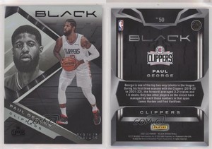 2021-22 Panini Black /149 Paul George #50