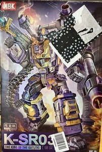 NBK K-SR03 King of The Gatling - Modellino versione limitata. SCATOLA APERTA - Foto 1 di 10