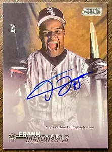 2023 Topps Stadium Club Frank Thomas Auto #SCBAFT - Bild 1 von 2