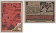 2011 Topps Heritage Minor League Edition Red Tint /620 Josh Zeid #50