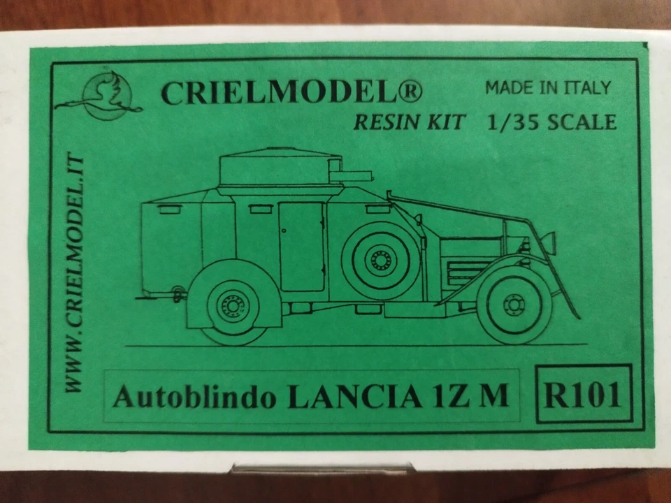 Criel Model Resin 1/35 Lancia 1zm R101 No Historica - Immagine 1 di 1