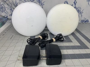 (2) HUGHES Wifi Repeaters RE2000 Signal Booster Range Extender w/ Power Supplies - Picture 1 of 8