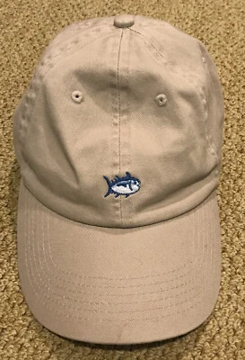 Mini Sombrero Skipjack Southern Tide Talla Grande Ajustable Beige Logo Bordado Foto 1 de 4