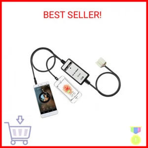Yomikoo Car Audio AUX Input Adapter with Charge Cable for Honda Accord 2003-2011 - Picture 1 of 2